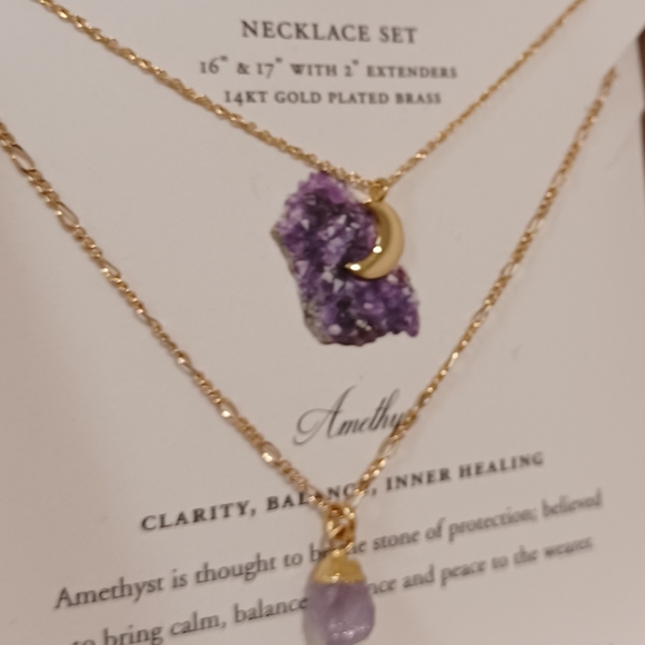 2 pc Luna Norte Gold plated Necklaces
With 14kt go - Picture 7 of 10